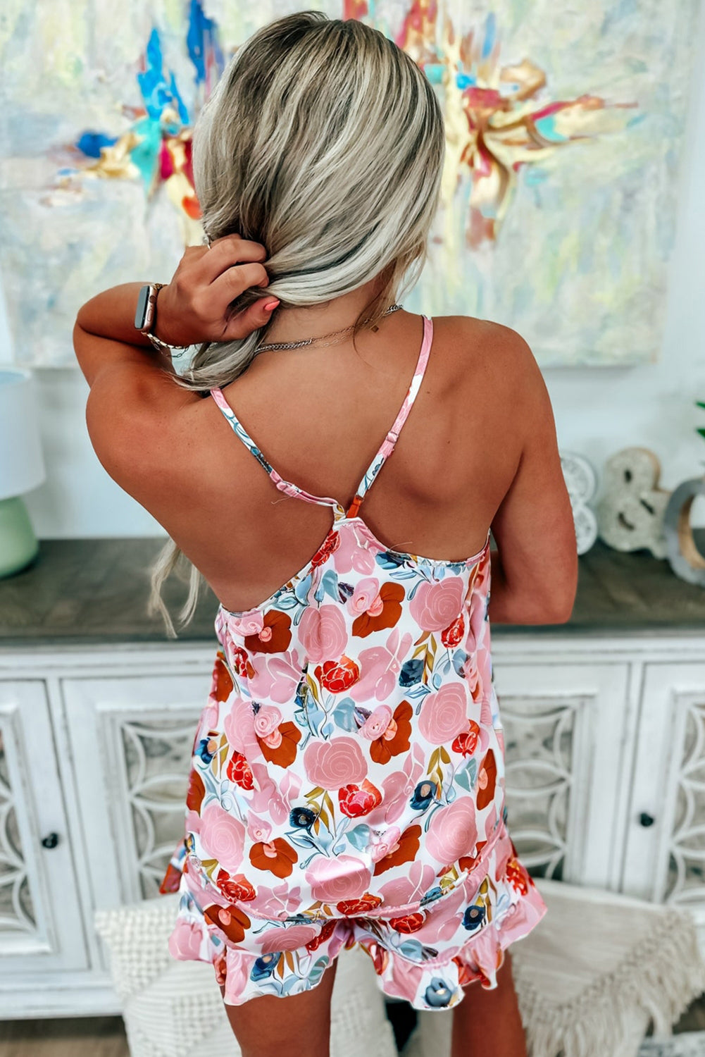 Multicolour Floral Lounge Set