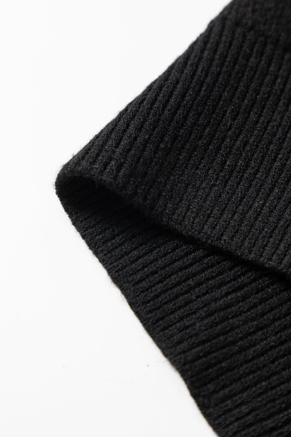 Black Halloween Pumpkin Bow Knit Button V Neck Sweater Cardigan